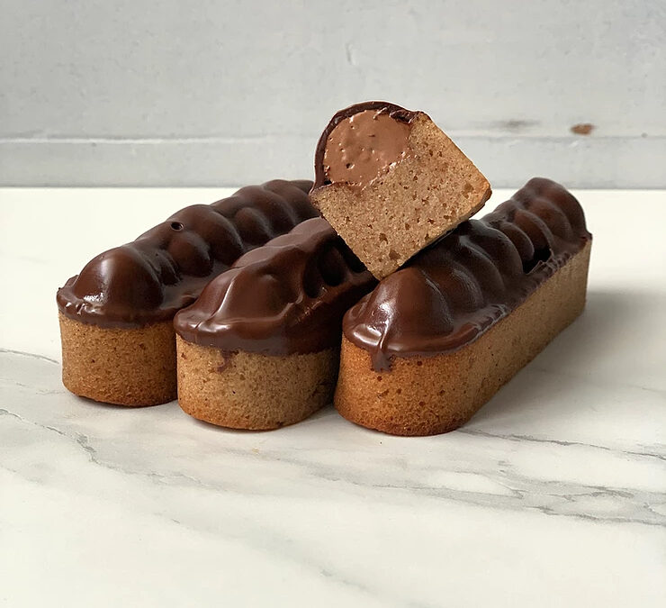 Financiers Châtaigne Chocolat Clementine